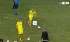 Liga MX wins Passing Challenge at the Skills Challenge